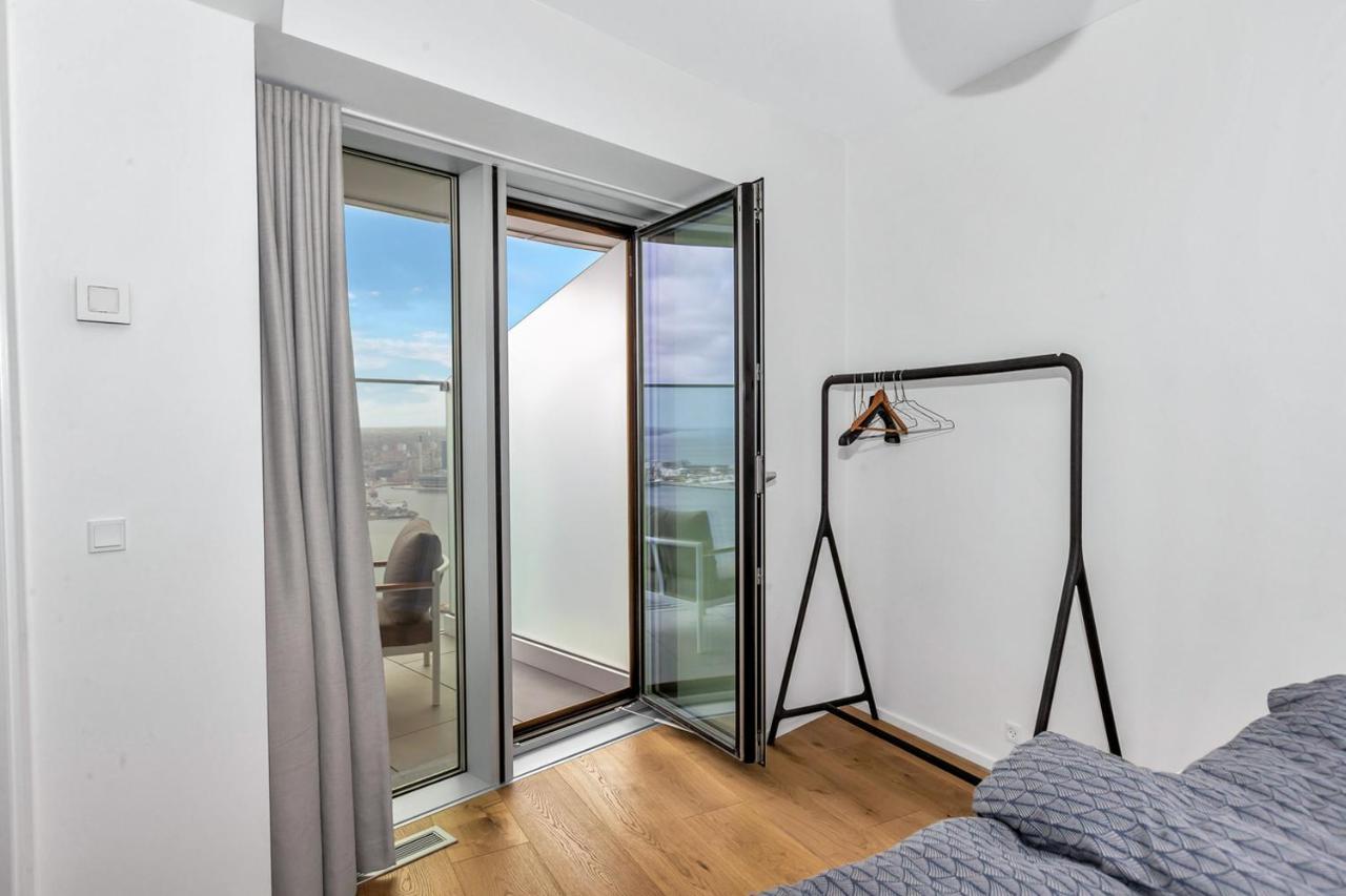 Danmarks Hojeste Penthouse Lejlighed I Lighthouse - 42 Sal Århus Exteriör bild